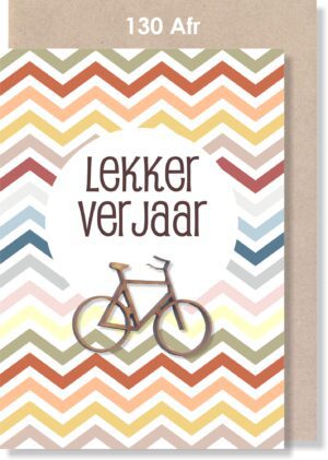 Houtfiets Lekker Verjaar