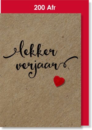 Handskrif Lekker Verjaar