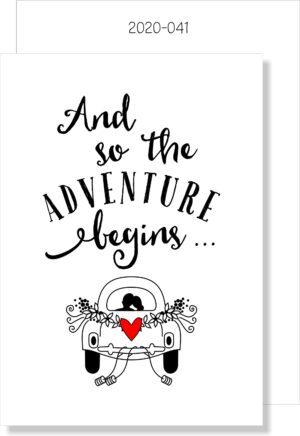 Wedding Adventures MINI CARD