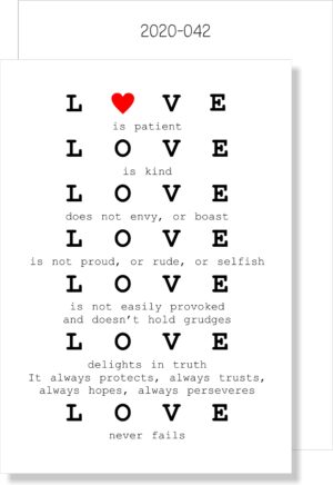 Love is... MINI CARD