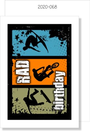 RAD Birthday MINI CARD