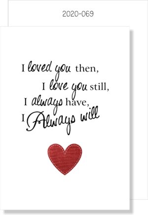 Love you always MINI CARD