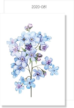 Blue Blossom MINI CARD