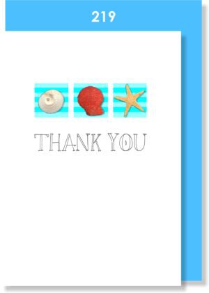 SEASHELL THANK YOU