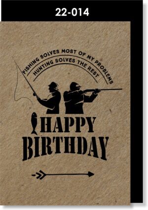 HUNTING FISHING BIRTHDAY