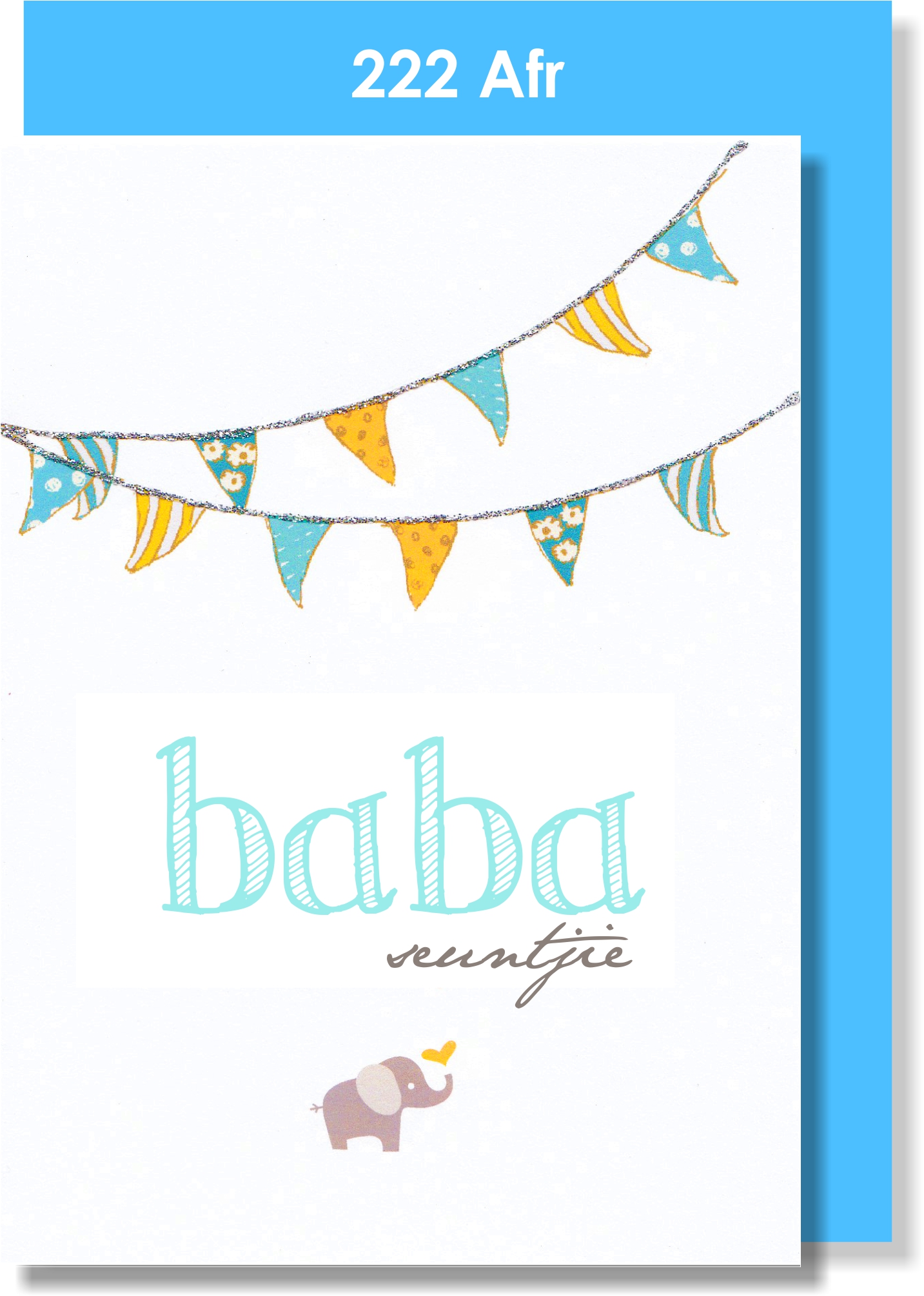 Blou Baba Olifant