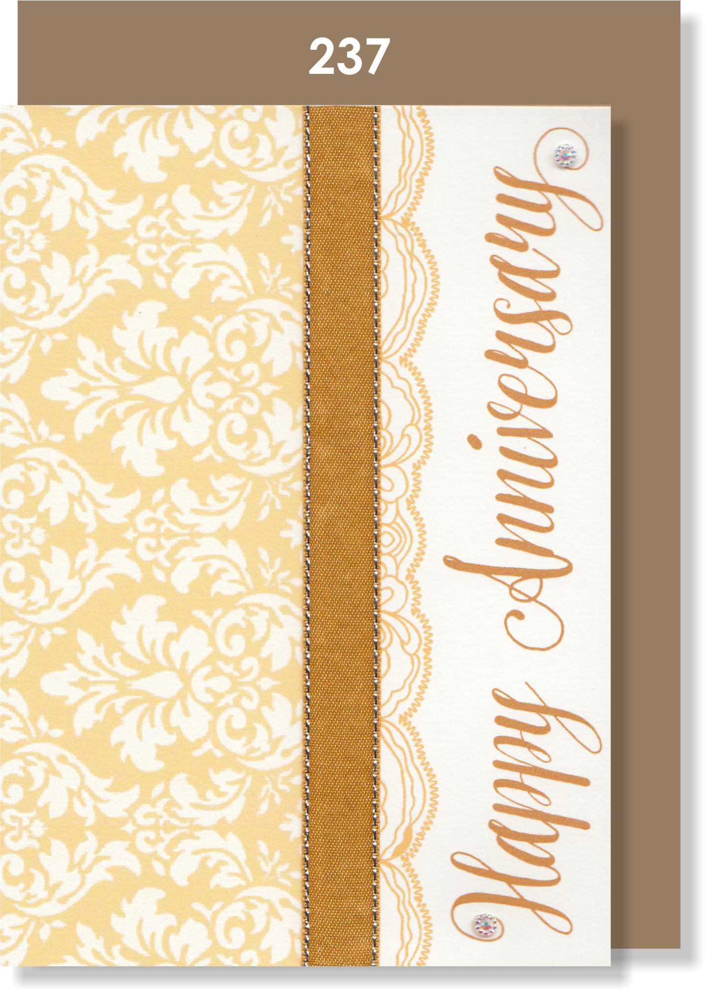GOLD DAMASK ANNIVERSARY