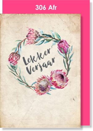 Protea Krans Lekker Verjaar
