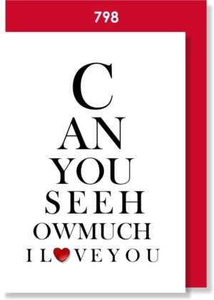 LOVE EYE TEST