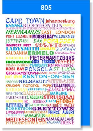 SOUTH AFRICAN PLACES