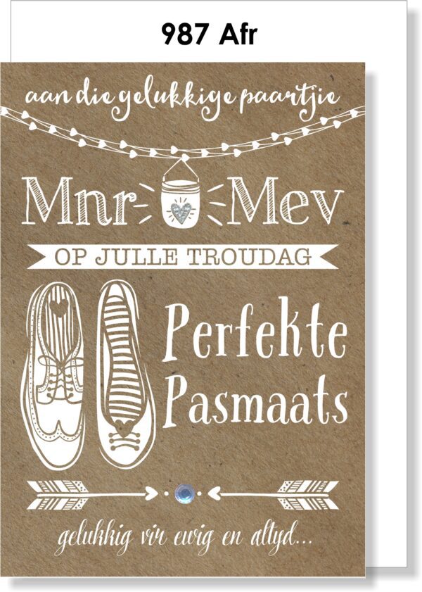 Perfekte Pasmaats | Noocando | Handmade Cards & Stationery