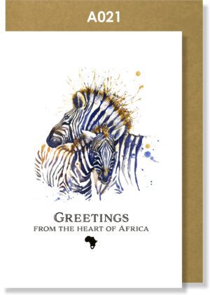 Watercolour Zebra
