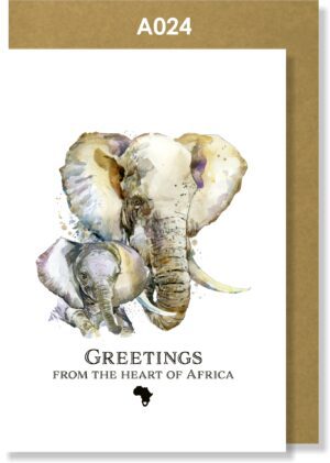 Watercolour Elephants