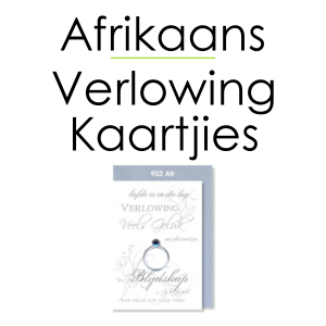 Verlowing Kaartjies