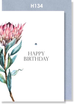 Botanical Protea Birthday