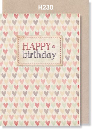 HAPPY birthday hearts