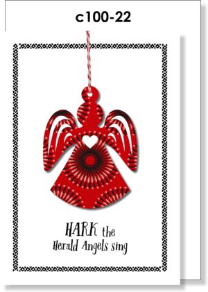 ShweShwe Angel Christmas Ornament