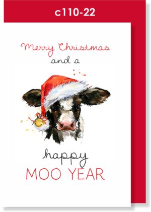 Handmade card, Christmas card, Happy New Year