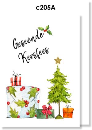 Kersboom + Geskenke