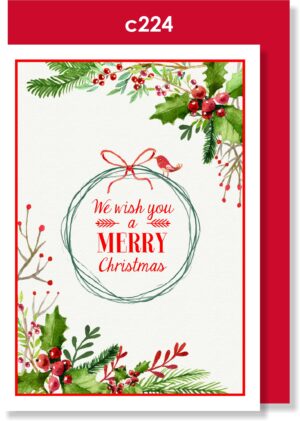 Handmade card, Christmas card