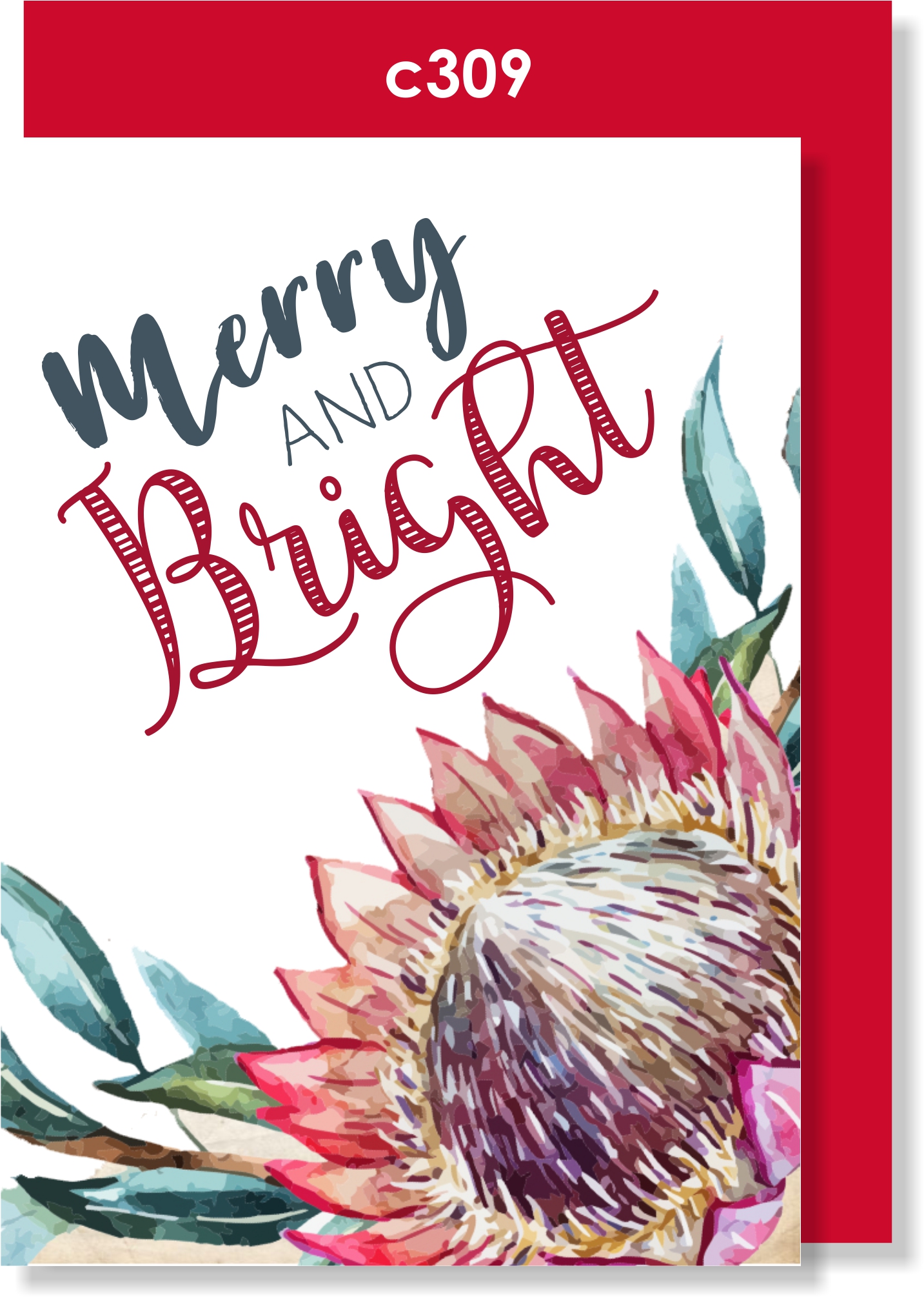 Christmas card, Handmade card